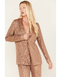 Sadie & Sage Women's Inferno Sequin Blazer