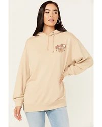 Cleo + Wolf Women's Whiskey Washed Oversized Hoodie
