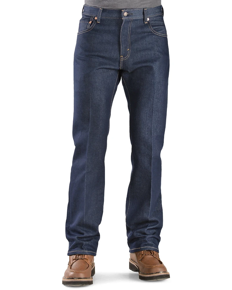 Levi's Men's 517 Dark Slim Bootcut Indigo Flex Jeans