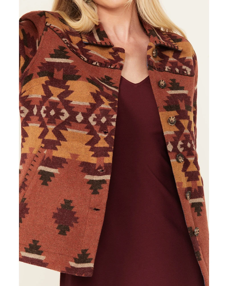 Idyllwind Women's Lane Southwestern Print Shacket