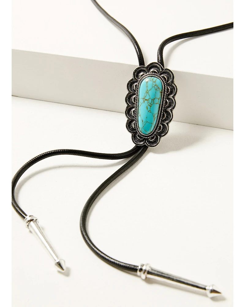 Shyanne Women's Stone Bolo Tie