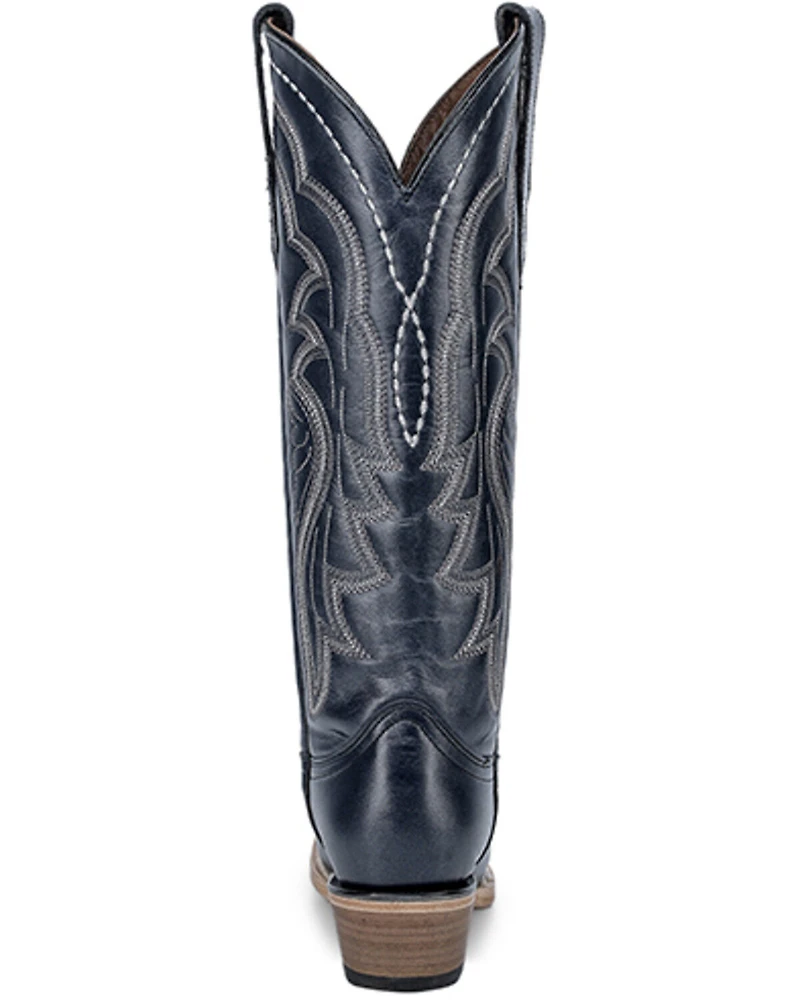 Circle G Women's Embroidered Tall Western Boots - Snip Toe