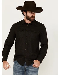 Pendleton Men's Canyon Solid Long Sleeve Snap Western Shirt