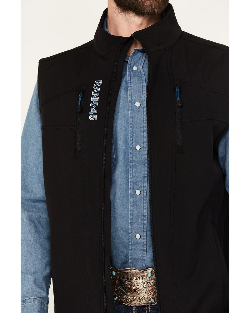 RANK 45® Men's Ralington Softshell Vest