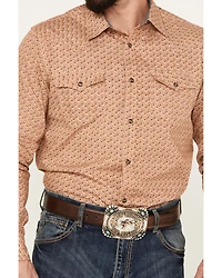 Cody James Men's Dixie Floral Print Long Sleeve Western Pearl Snap Shirt