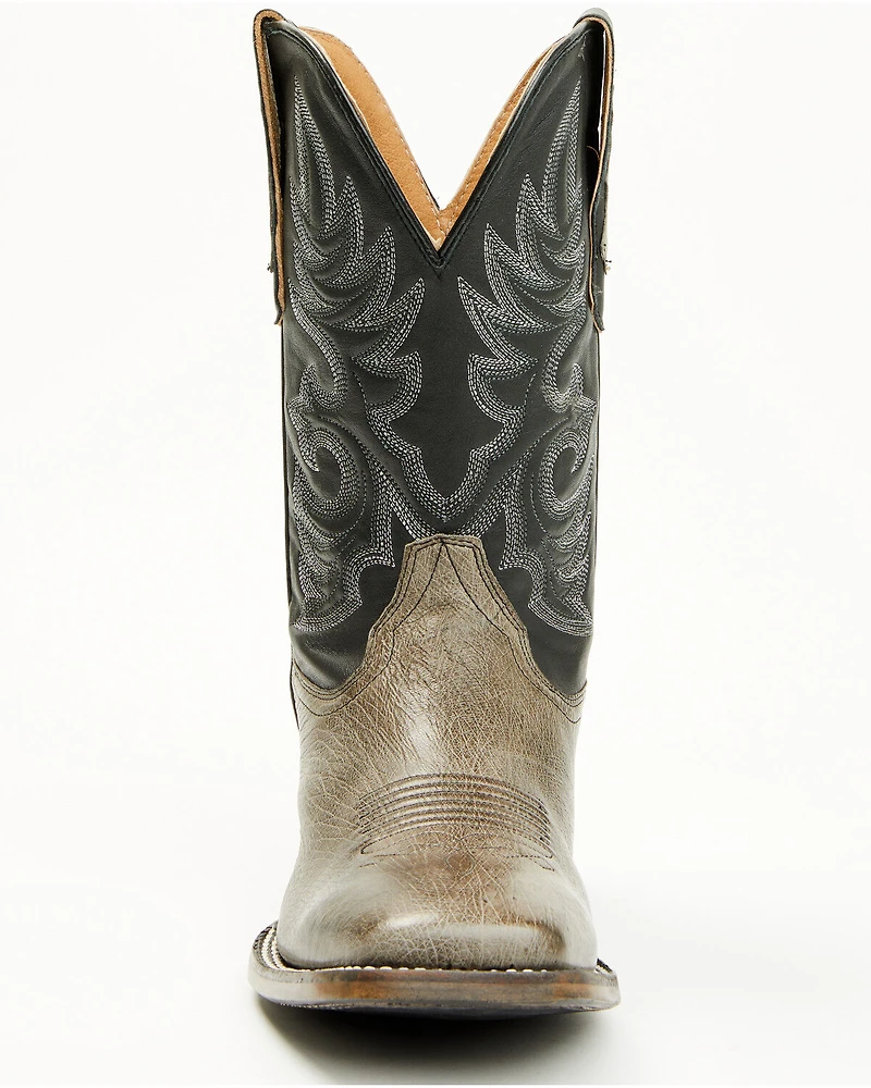 Cody James Men's Exotic Ostrich Belly Western Boots - Broad Square Toe