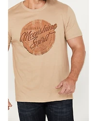 Moonshine Spirit Men's Label Maker Short Sleeve Graphic T-Shirt