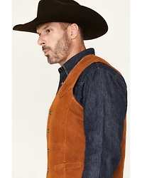 Cripple Creek Men's Solid Suede Vest