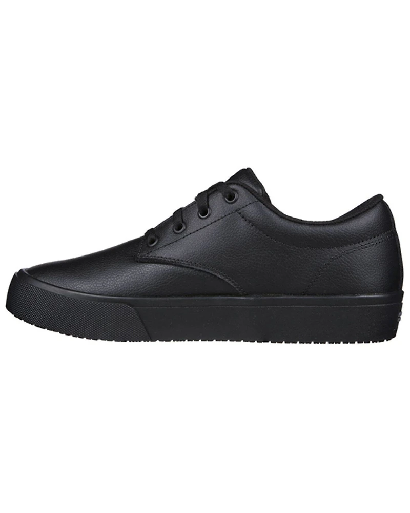 Skechers Men's Poppy Slip-Resisting Work Shoes - Round Toe