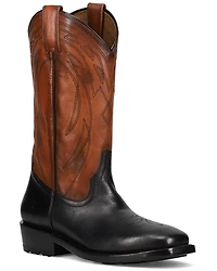 Frye Men's Nash Deco Stitch Western Boots - Broad Square Toe