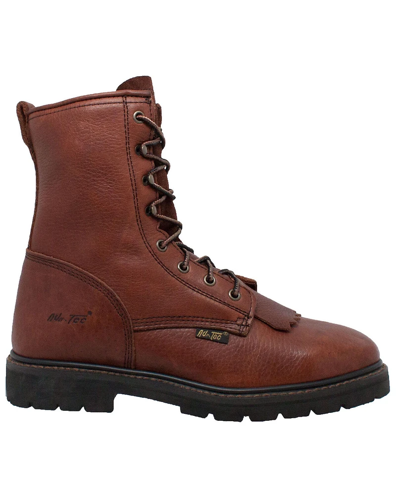 AdTec Men's 9" Kiltie Work Boots - Soft Toe