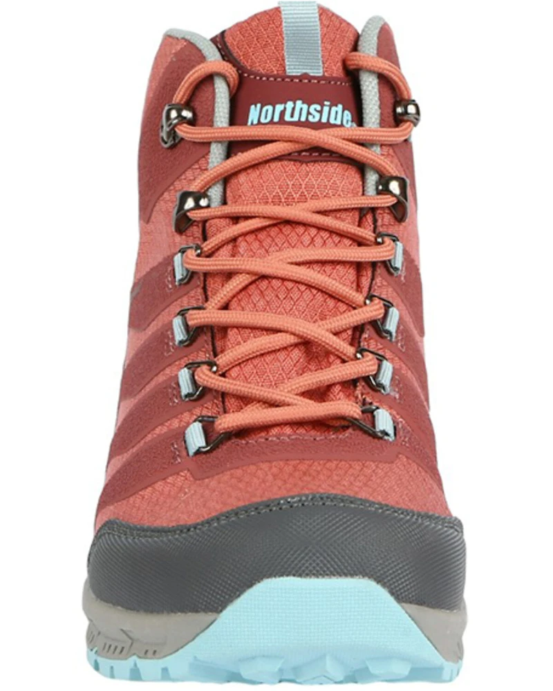 Northside Women's Mid Waterproof Lace-Up Hiking Work Boots