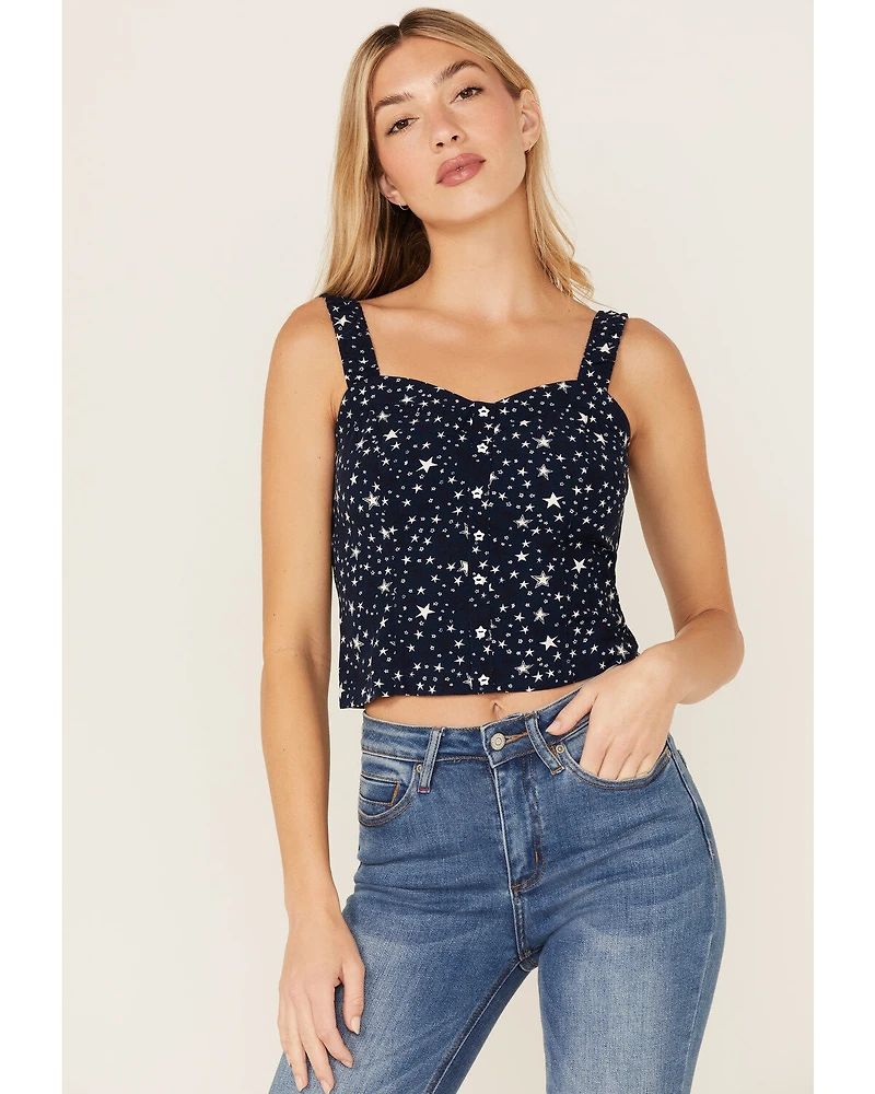 Idyllwind Women's Pineview Corset Star Print Tank Top