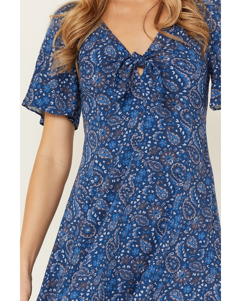 Idyllwind Women's Cardinal Printed Mini Dress