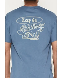 Bucking Chutes Men's Keep On Buckin Short Sleeve Graphic T-Shirt