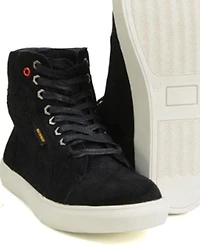 Milwaukee Leather Men's Vintage High-Top Reinforced Street Riding Waterproof Shoes - Round Toe