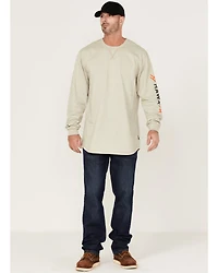 Hawx Men's FR Logo Sleeve Work Shirt