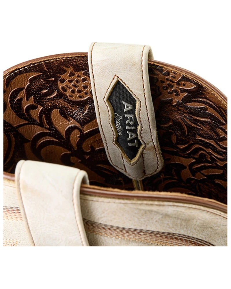 Ariat Men's Exotic Caiman Classic Callen Western Boots - Broad Square Toe