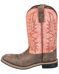Smoky Mountain Women's Rustic Rider Western Boots - Broad Square Toe