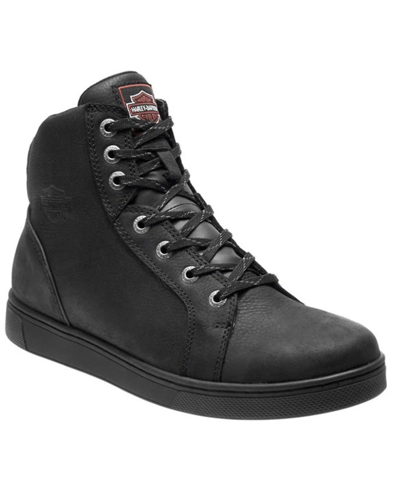Harley Davidson Men's Watkins Lace-Up Motorcycle Boots - Soft Toe
