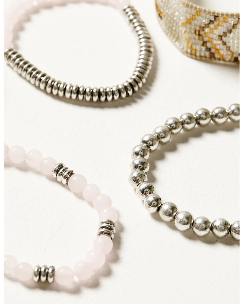 Shyanne Women's Moonbeam Mixed Bracelet Set