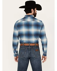 Pendleton Men's Burnside Plaid Long Sleeve Button-Down Flannel Shirt