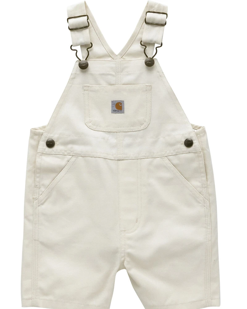 Carhartt Toddler Girls' Solid Overalls