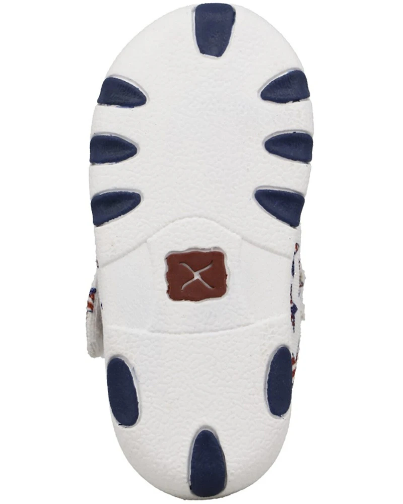 Twisted X Infant Boys' Patriotic Driving Moc Casual Shoes