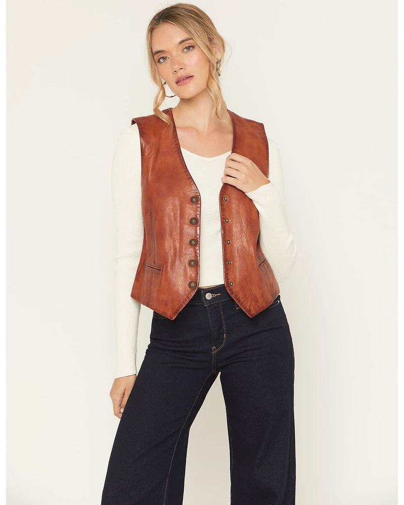 Scully Women's Leather Vest