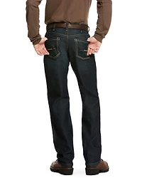 Ariat Men's Rebar M4 Cobalt Durastretch Edge Stackable Straight Work Jeans