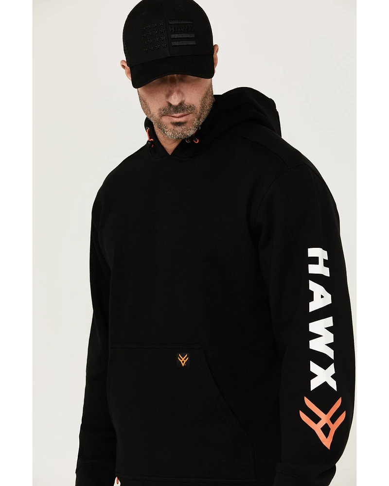 Hawx Men's Halstead Logo Sleeve Hooded Sweatshirt - Big & Tall