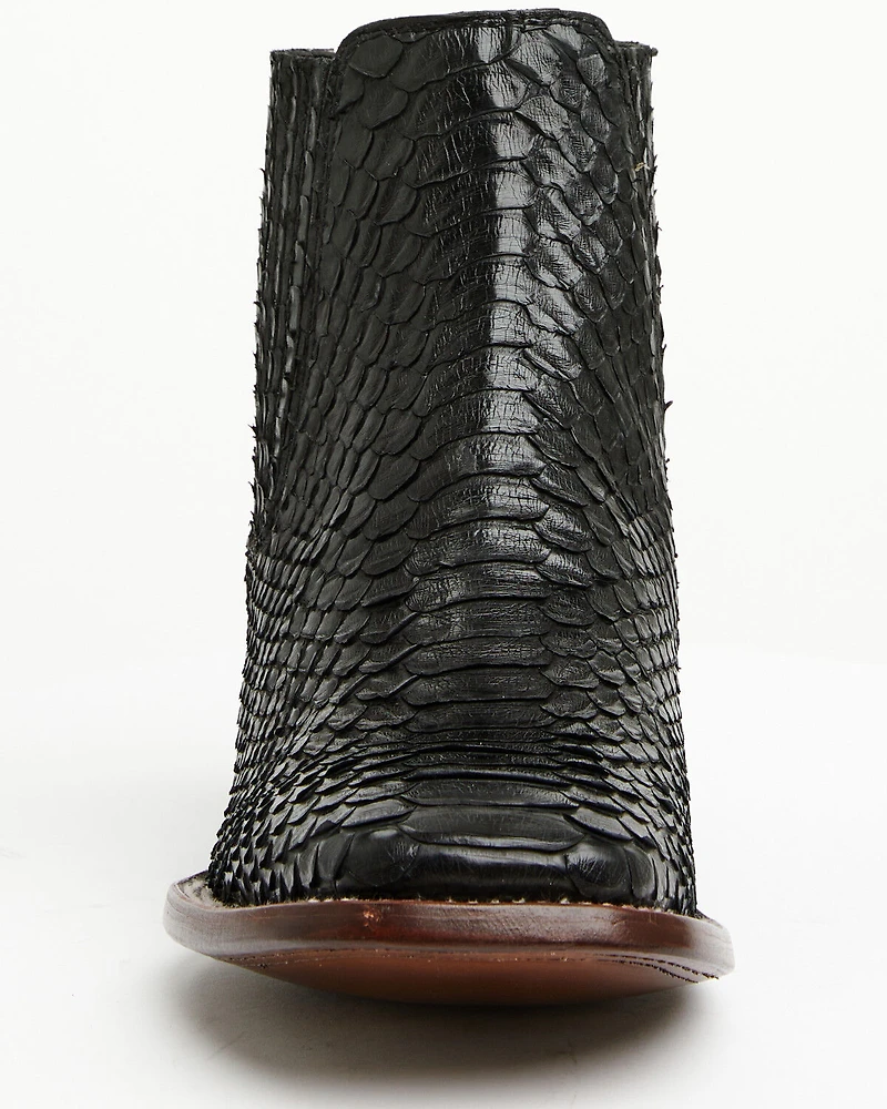 Cody James Men's Hash Exotic Python Western Ankle Boots