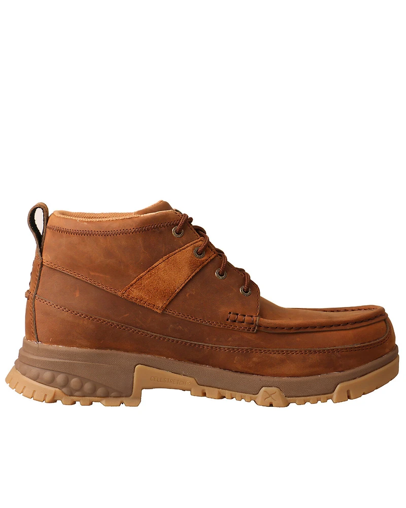 Twisted X Men's 4" CellStretch Lace-Up Work Boots - Composite Toe