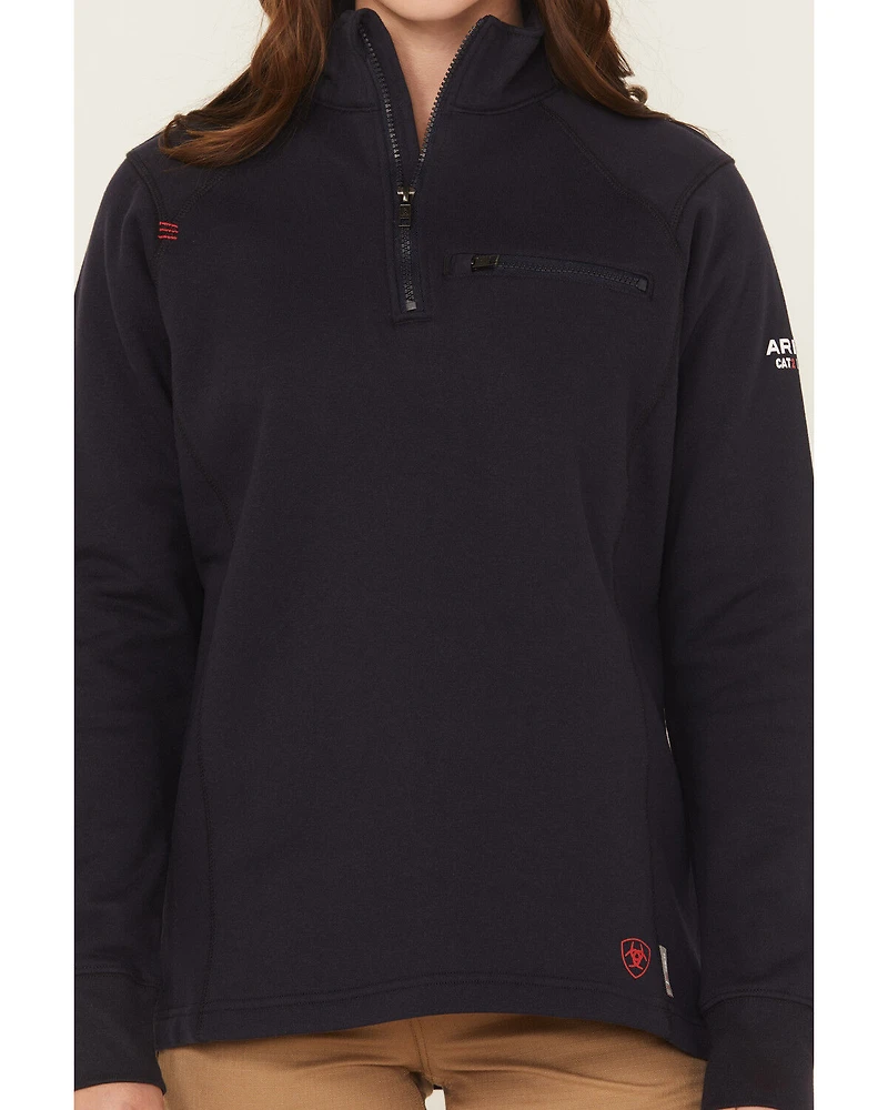 Ariat Women's FR Rev 1/4 Zip Pullover