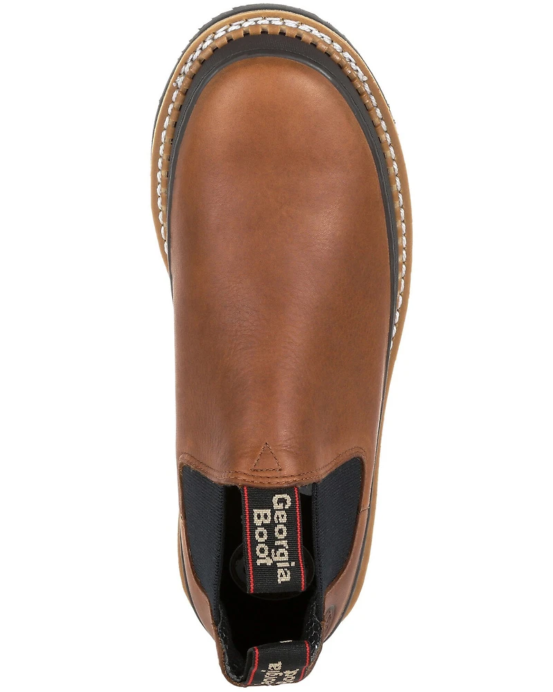 Georgia Boot Men's Revamp Romeo Work Shoes - Soft Toe
