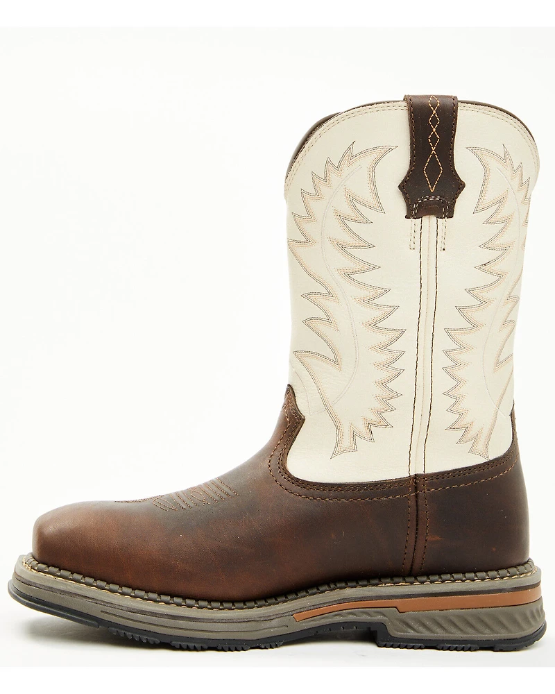 Cody James Men's 11" Tyche Palace Pull-On Waterproof Work Boots - Composite Toe