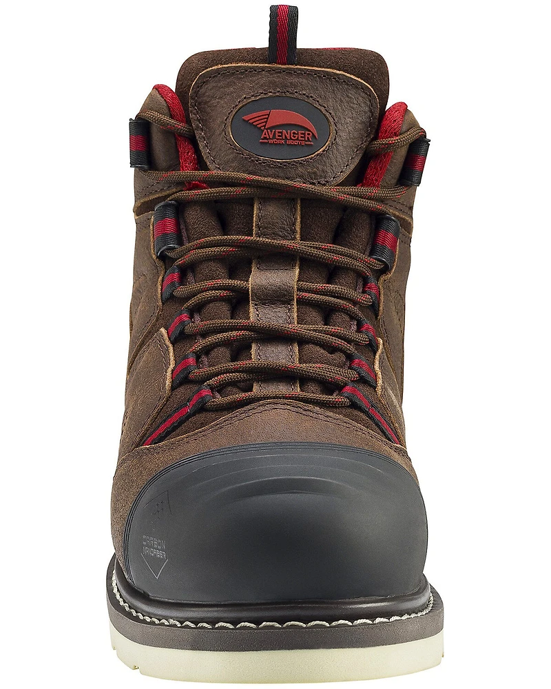 Avenger Men's 6" Waterproof Work Boots - Composite Toe