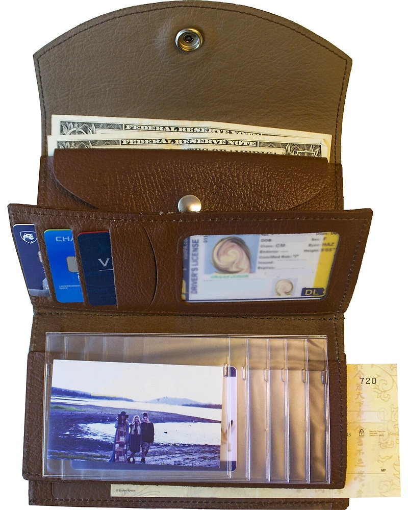 Western Express Women's Organizer Leather Wallet