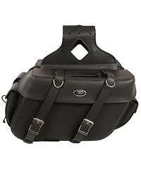 Milwaukee Leather Large Zip-Off Throw Over Saddle Bag