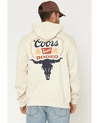 Coors Men's Banquet Rodeo Steerhead Graphic Hooded Sweatshirt