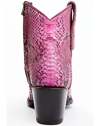 Idyllwind Women's Badass Exotic Python Western Booties - Round Toe