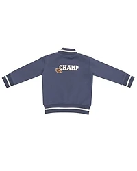 Angel Dear Infant Boys' Solid Snap Letterman Jacket