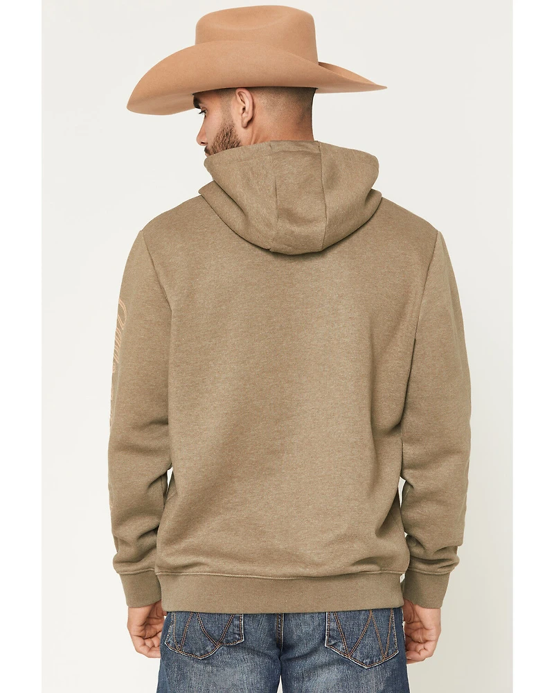 Wrangler Men's Logo Graphic Hooded Sweatshirt