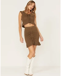 Shyanne Women's Sweater Knit Skirt