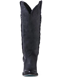 Lane Women's Plain Jane Distressed Round Toe Western Boots