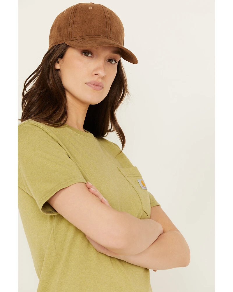 Carhartt Women's Loose Fit Heavyweight Short Sleeve Pocket T-Shirt