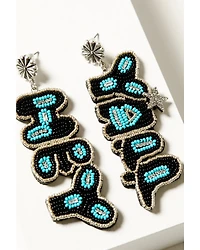 Idyllwind Women's Hey Y'all Turquoise Beaded Earrings