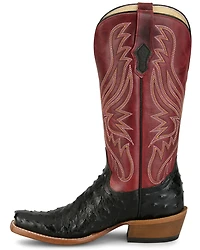 Tony Lama Women's Zaire Exotic Full Quill Ostrich Western Boots