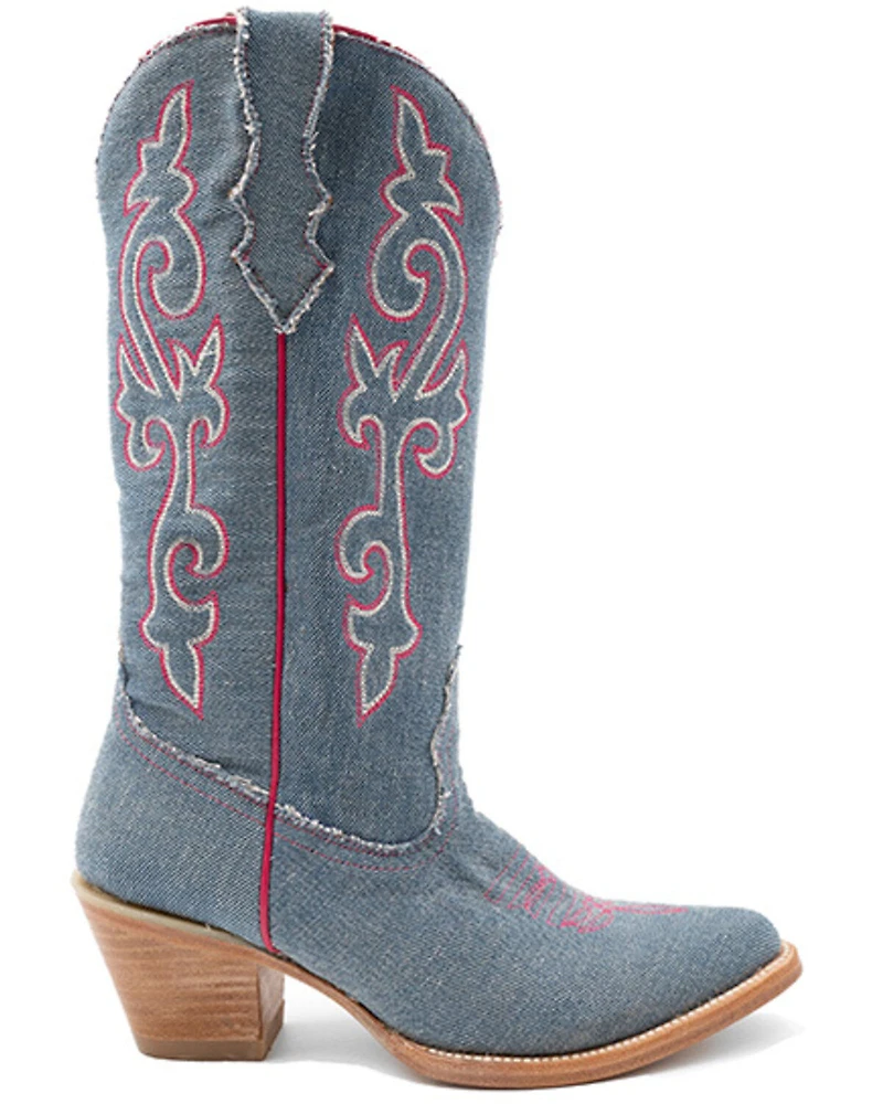 Ferrini Women's Billie Jean Western Boots - Round Toe
