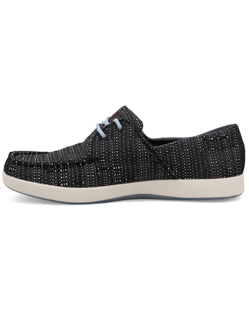 Twisted X Men's Boat Shoes - Moc Toe